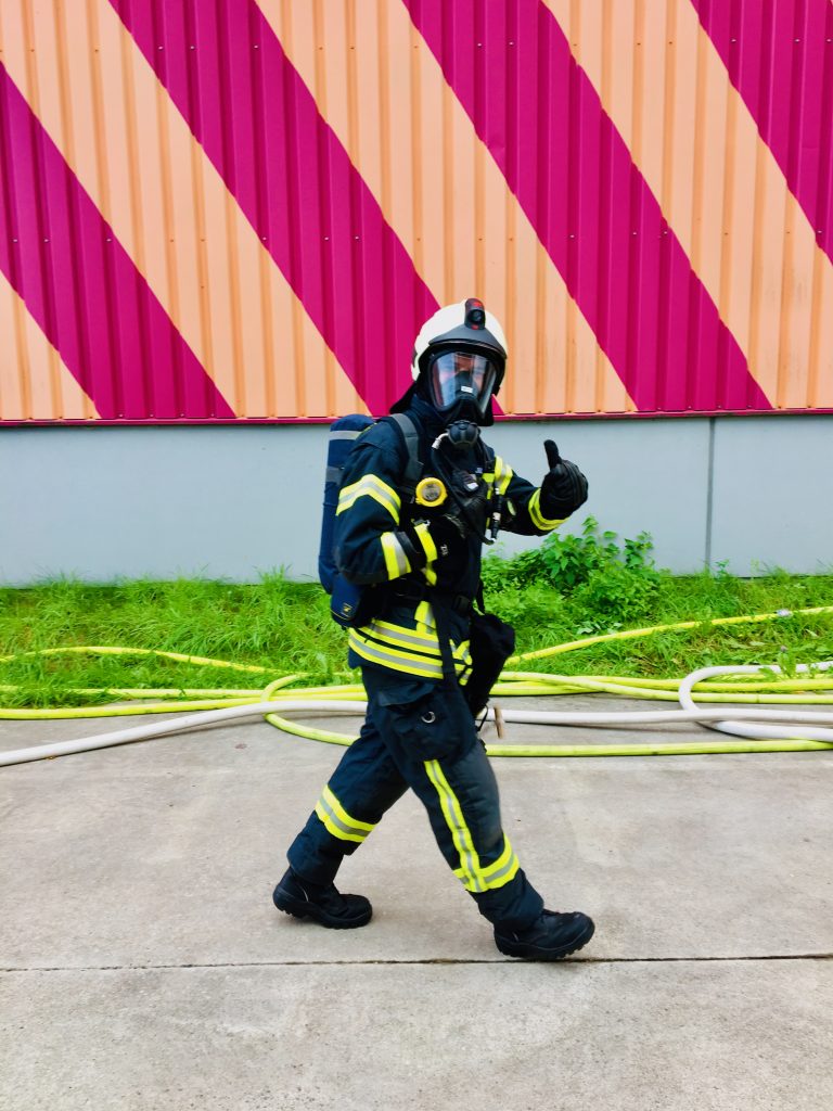 Feuerwehrmann Patrick Julier